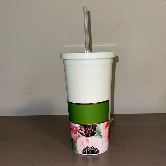 🆕 Kate Spade “Blushing Floral - Bridesmaid” 20 Ounce Insulated Tumbler - Picture 3 of 5